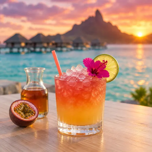 Sundowners Over the Lagoon: Bora Bora's Cocktail Culture, From the Mai Tai to Local Rum