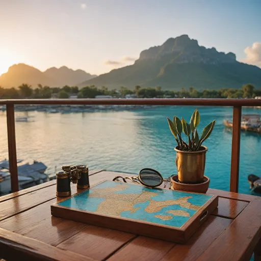 How a Bora Bora map elevates luxury hotel stays across the lagoon