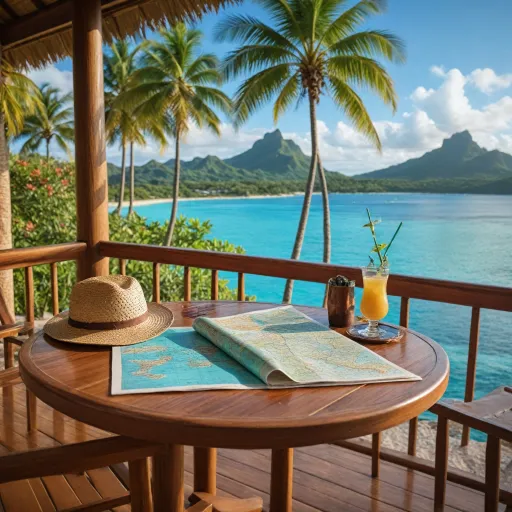How a Bora Bora Polynesia map elevates your luxury resort stay