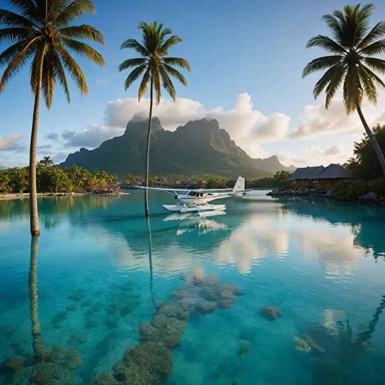 How to reach Bora Bora island in style for a luxury stay