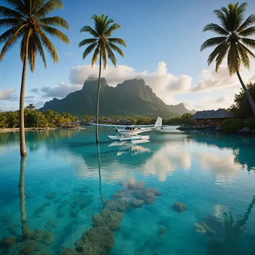 How to reach Bora Bora island in style for a luxury stay
