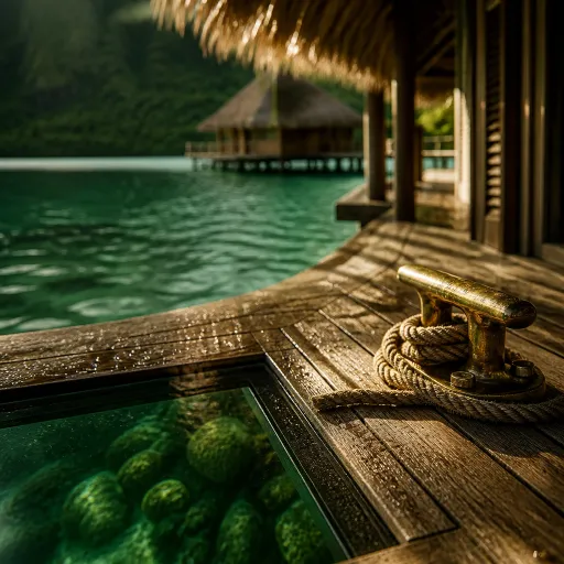 Bora Bora over the water huts for a refined lagoon escape
